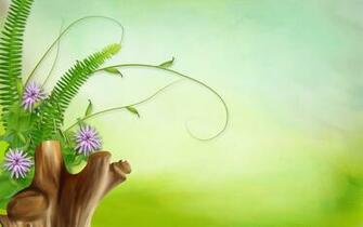 Nature 3d Art Flowers Spring Q Wallpaper