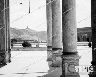 Cairo Egypt Mohammed Ali Mosque Stone Quarry In Background