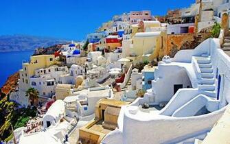 Greece Santorini Wallpaper