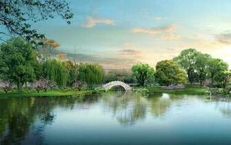 Widescreen Japan Digital Landscape Wallpaper HD