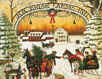 Vintage Christmas Pictures Wallpaper