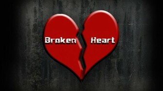 Heart Wallpaper Background Broken