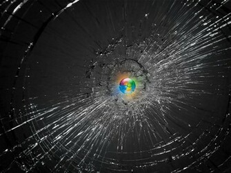 Wallpaper Windows Broken Glass