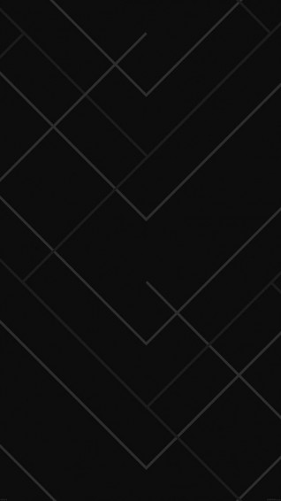 Abstract Black Geometric Line Pattern iPhone Plus Wallpaper