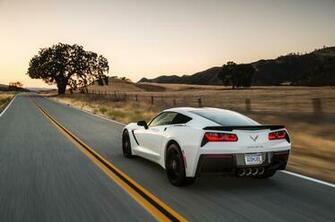 Corvette Stingray In Arctic White Photo Courtesy Of General
