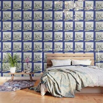 Cat From Santorini Wallpaper By Fairychamber Society6