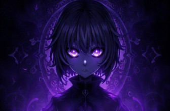 Dark Anime Icons Wallpaper