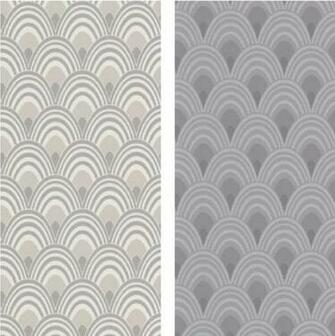 Gold Art Deco Wallpaper