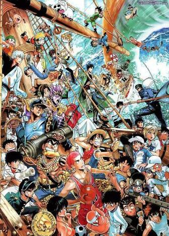 Manga And Anime Heroes Image HD Wallpaper Background