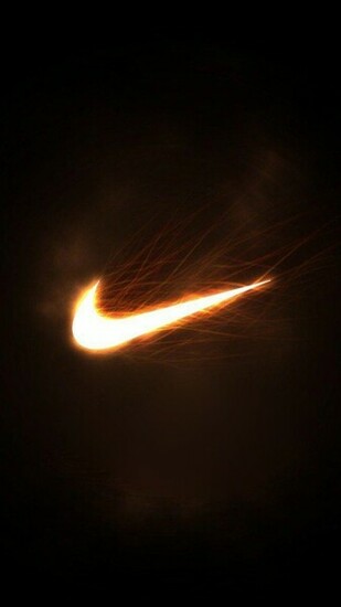 Nike Logo Green Wallpaper S4