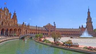 4k Seville Spain Wallpaper