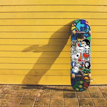 Buy 25pcs Cool Fashion Brand Logo Stickers Aesthetic Skateboard
