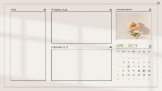 Custom Minimalist Desktop Wallpaper Templates