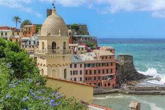 Desktop Wallpaper Vernazza Cinque Terre Park Italy Cities Building