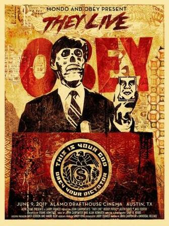 Super Punch Shepard Fairey S The Live Poster As Desktop Wallpaper
