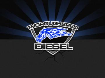 Ford Powerstroke Diesel Logo Graphic Design Wallpaper