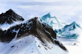 Snow Storm Full HD Wallpaper Window Top Rated
