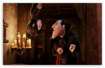 Hotel Transylvania Mavis And Dracula HD Wallpaper For Standard