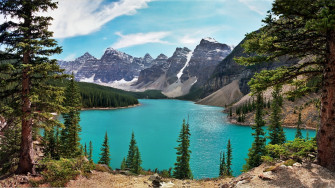 Canada Lake Mountain Wallpaper HD