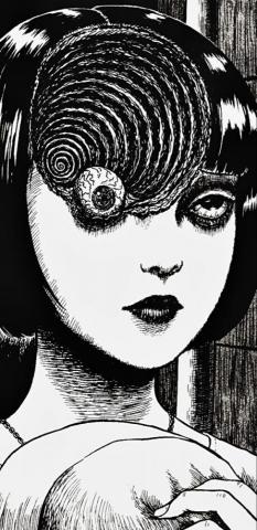 Junji Ito Uzumaki iPhone Wallpaper Kunst Inspiration