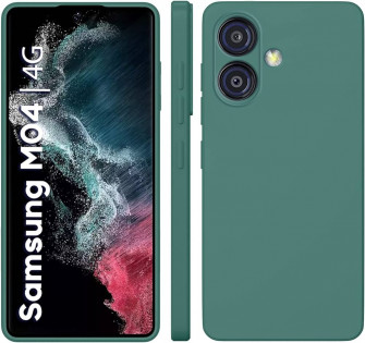Trueupgrade Liquid Silicone Designed Back Case Cover For Samsung