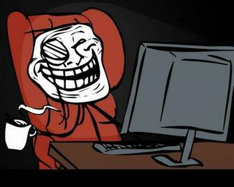 Coolface Trollface Wallpaper