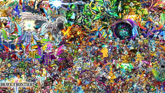 Fan Art Wallpaper Happy 1st Anniversary Brave Frontier I