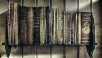 Bookshelf Wallpaper