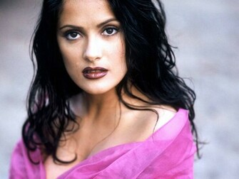 Salma Seductive Wallpaper Stock Photos