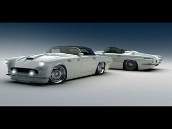 Thunderbird Custom Muscle Cars Wallpaper