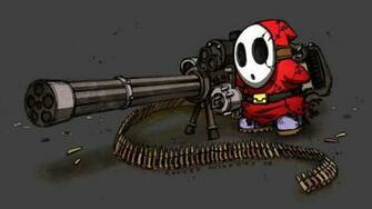 Minigun Shy Wallpaper Wallpoper