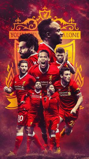 Team Spirit Ynwa The Kop Liverpool Players