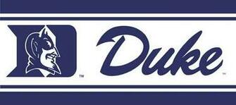 Duke Blue Devils Tall Wallpaper Border