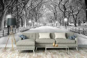 Snowy Landscape Wallpaper From Wallsauce Uk
