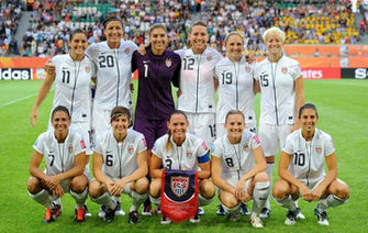 Part Of The Usa Women S World Cup Soccer Team