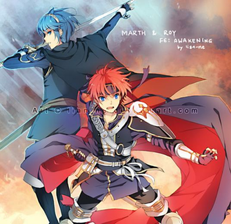 Marth Fire Emblem Awakening Wallpaper And Roy By Lian Ne
