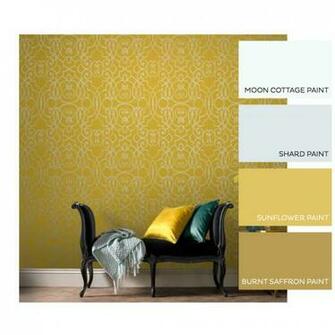 Shoji Saffron Wallpaper Grahambrownus