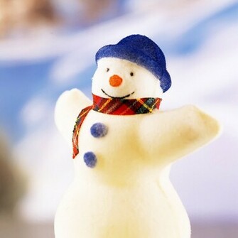 iPad Wallpaper Christmas Snowman Mini