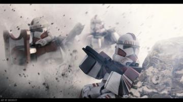 Art By Coruscant Guard Airstrike Made In