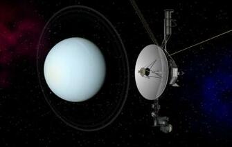 Wallpaper Uranium Nasa Spacecraft Voyager Image For Desktop