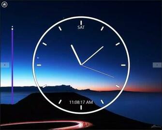 One Clock Even Displays News With Time On The Screen You Can Set