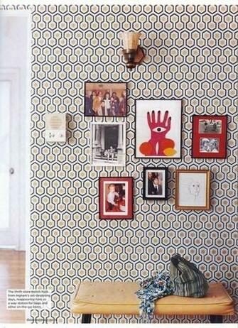 Hicks Grand And Hexagon Wallpaper By Cole Son