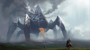 Giant Monster Wallpaper