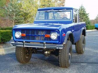 Ford Bronco Suv Truck Wallpaper Background