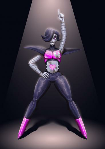Undertale Mettaton Ex By Assasin Kiashi