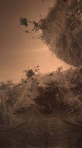 Wallpaper Dust 4k HD Clouds Brown Background Os