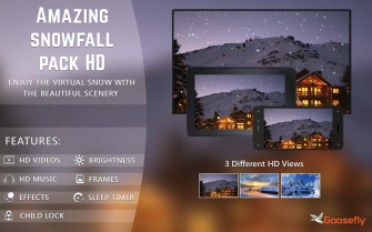 Amazing Snowfall Pack Enjoy The Cool Winter Christmas