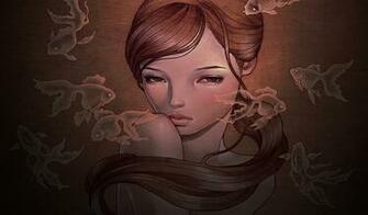 Fish HD Wallpaper Tags Audrey Kawasaki Description Pictures