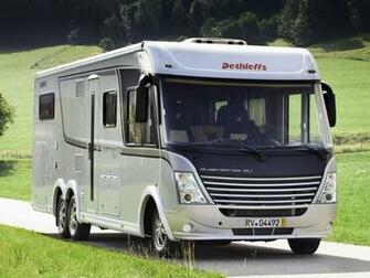 Dethleffs Globetrotter Xl I Motorhome Camper Wallpaper Background
