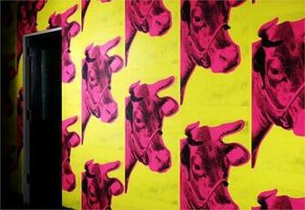 Cow Wallpaper Andy Warhol By